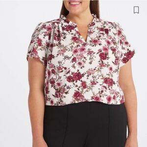 41 Hawthorne Stitchfix Tiffany Tulip Floral Blouse